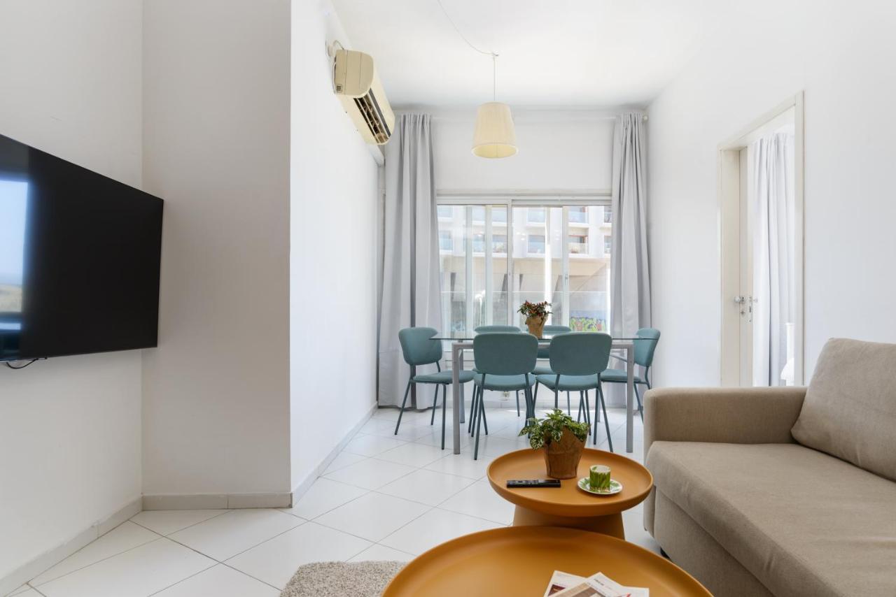 Sea View 2 Bedroom Apartment With Bomb Shelter Tel Aviv Exteriér fotografie